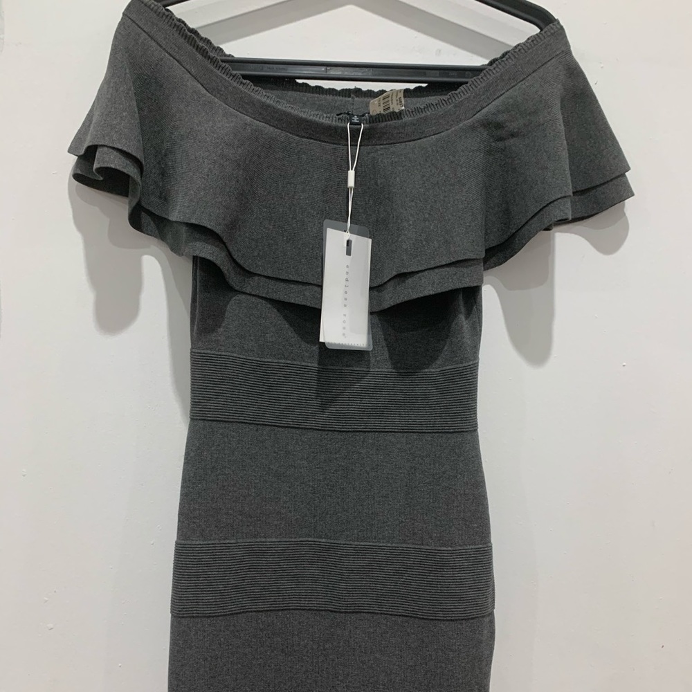Gray Bodycon Dress w/ Tags